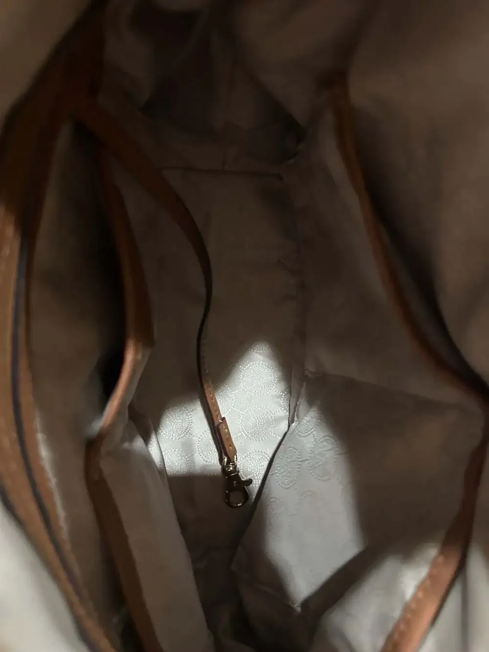 Michael Kors Pebble Leather Hobo Shoulder Bag with Gold-Tone Hardware